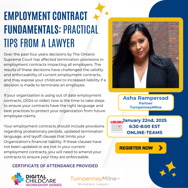 EMPLOYMENT CONTRACT FUNDAMENTALS Practical Tips from a Lawyer